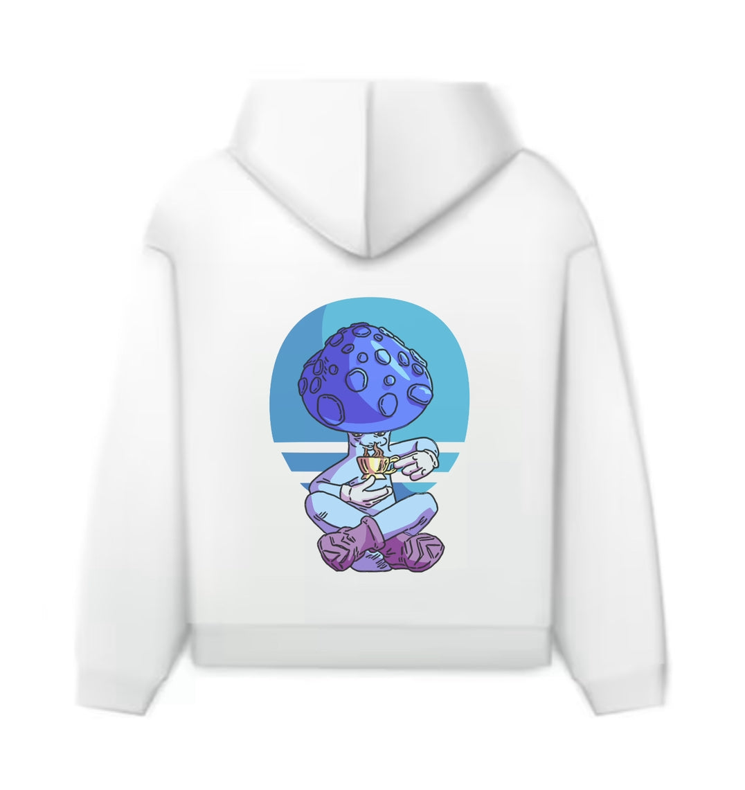 Meditating Mushroom - NightTime Hoodie