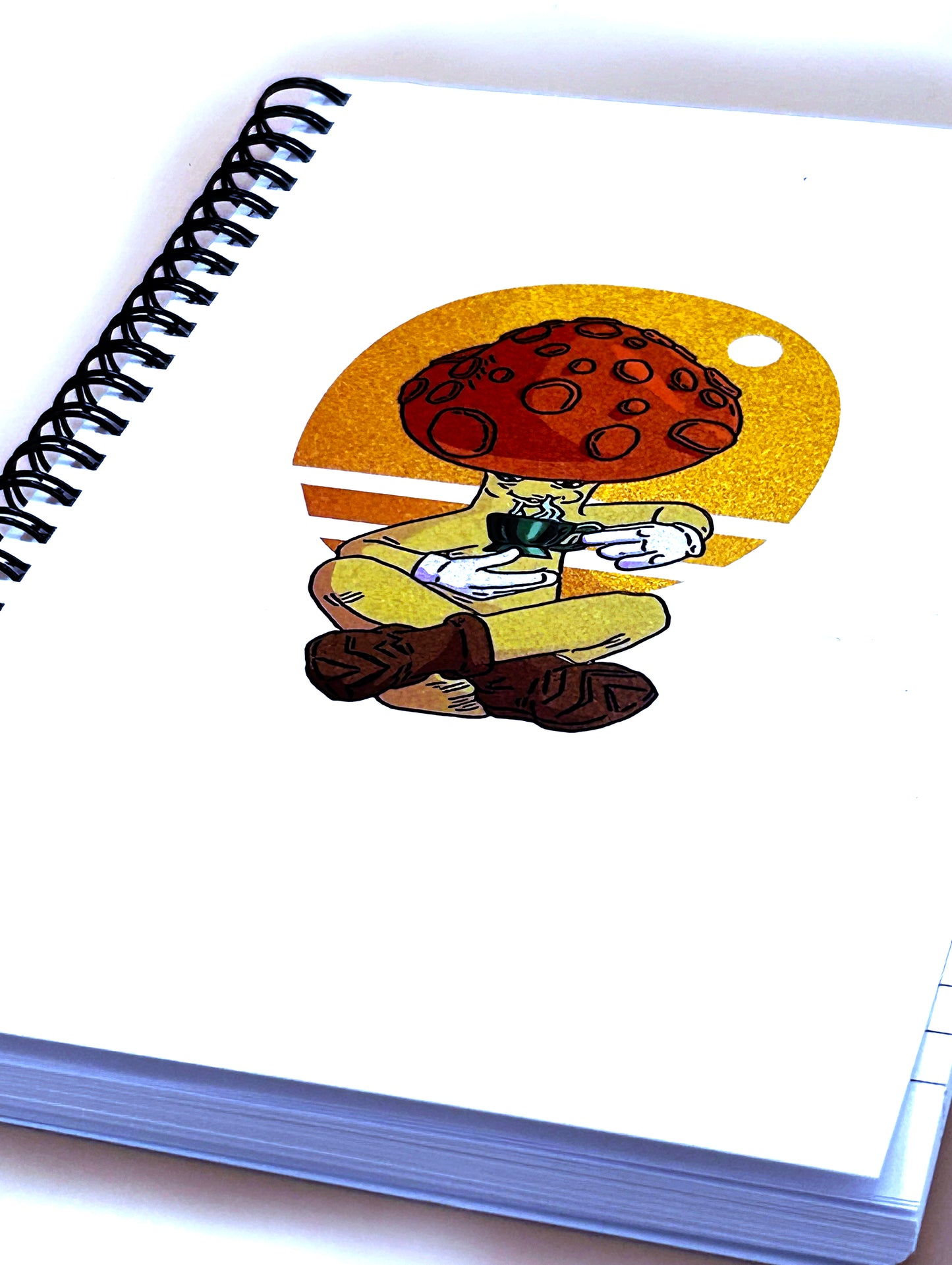 Meditating Mushroom - Daytime Journal