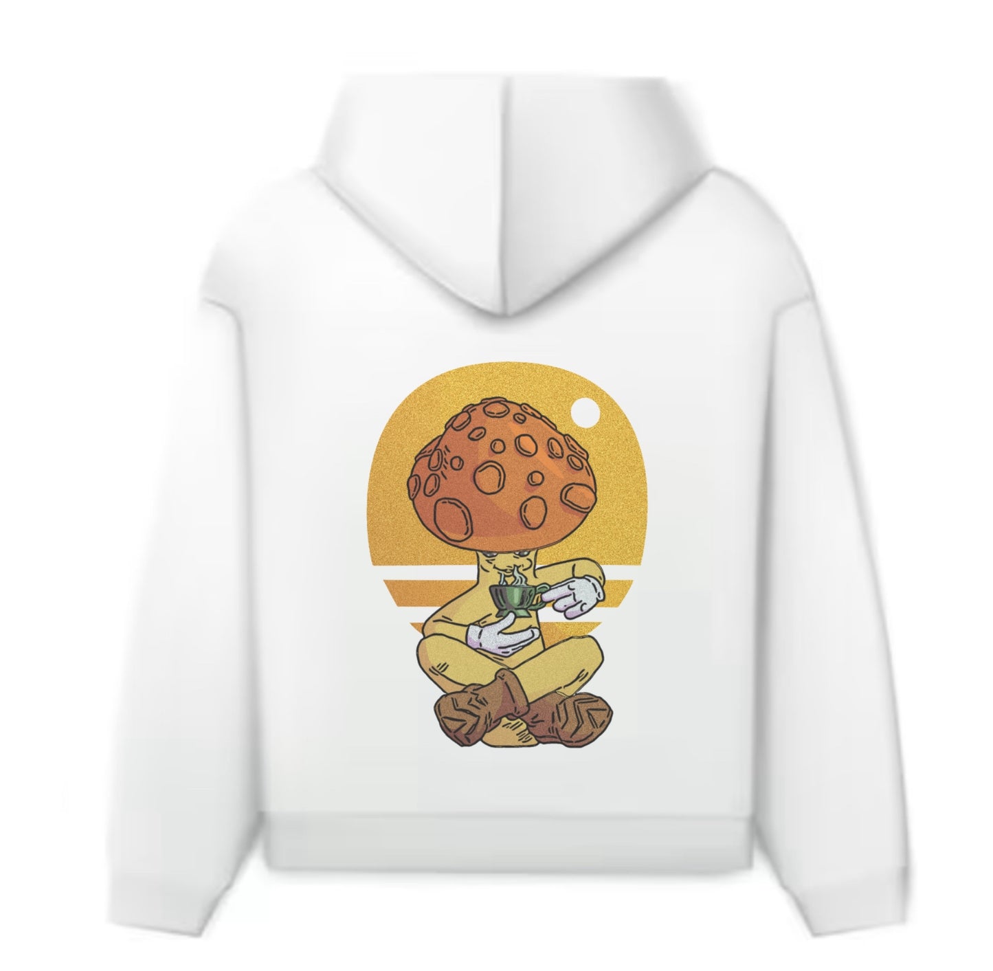 Meditating Mushroom - DayTime Hoodie