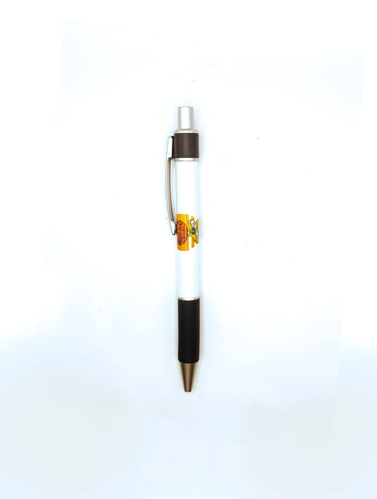 Meditating Mushroom- Daytime Pen