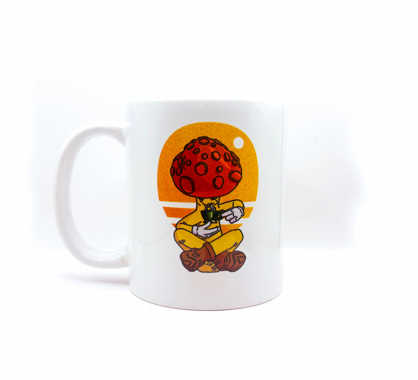 Meditating Mushroom - Daytime Mug