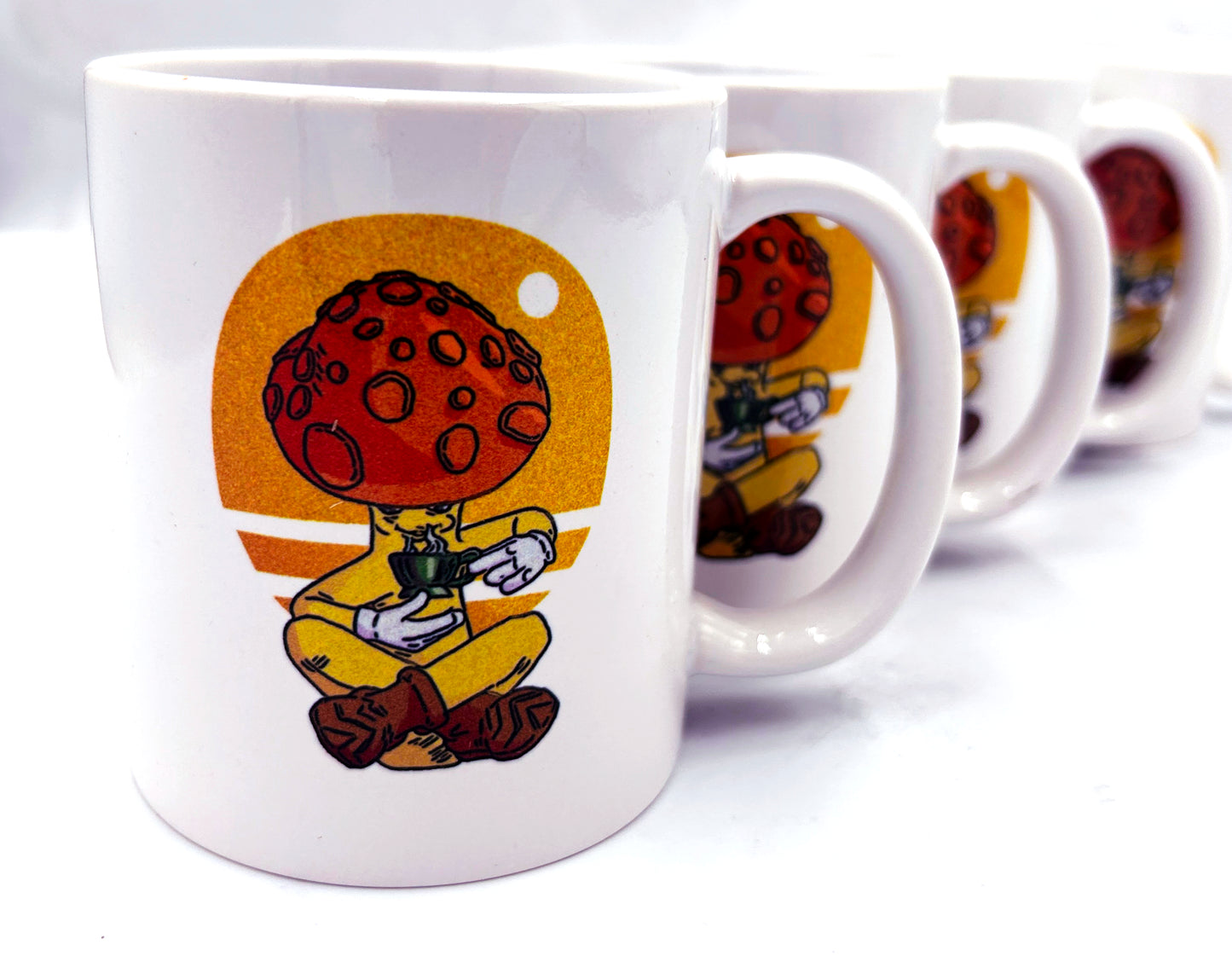 Meditating Mushroom - Daytime Mug