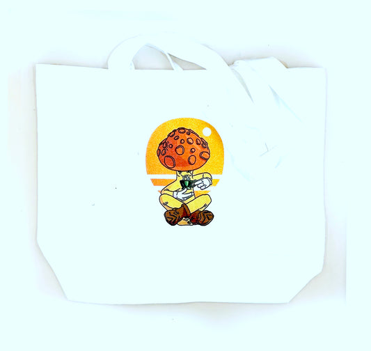 Meditating Mushroom - Daytime Tote bag